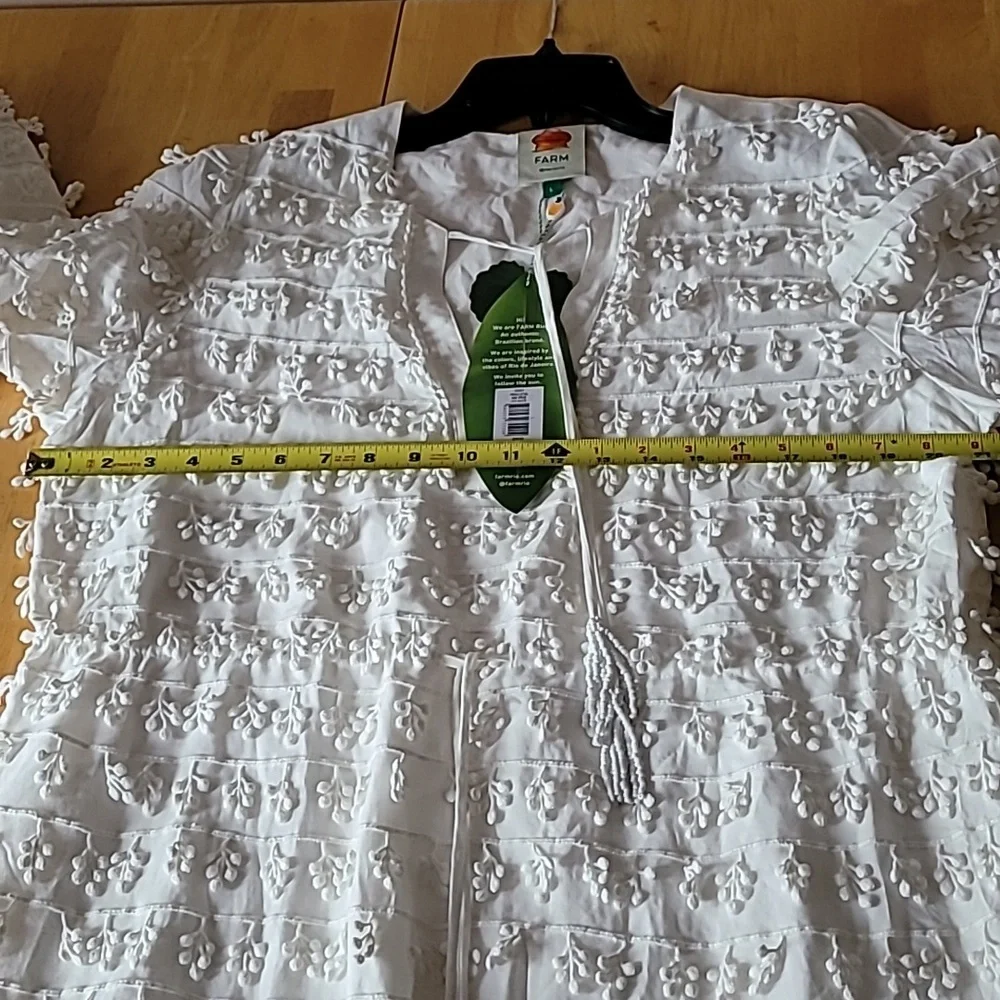 NWT Farm Rio Fringe Detail Mini Dress - Picture 10 of 15